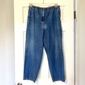 Vintage Blair Elastic Waist Blue Jeans